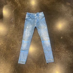 Light Wash Jean Leggings